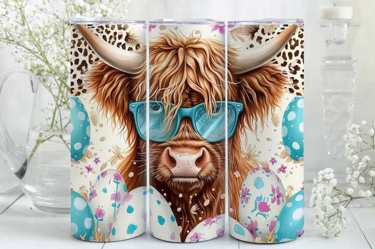 Easter Cow Tumbler