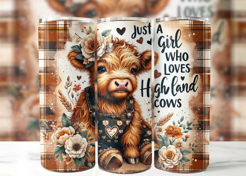 Just a girl who loves highland cows