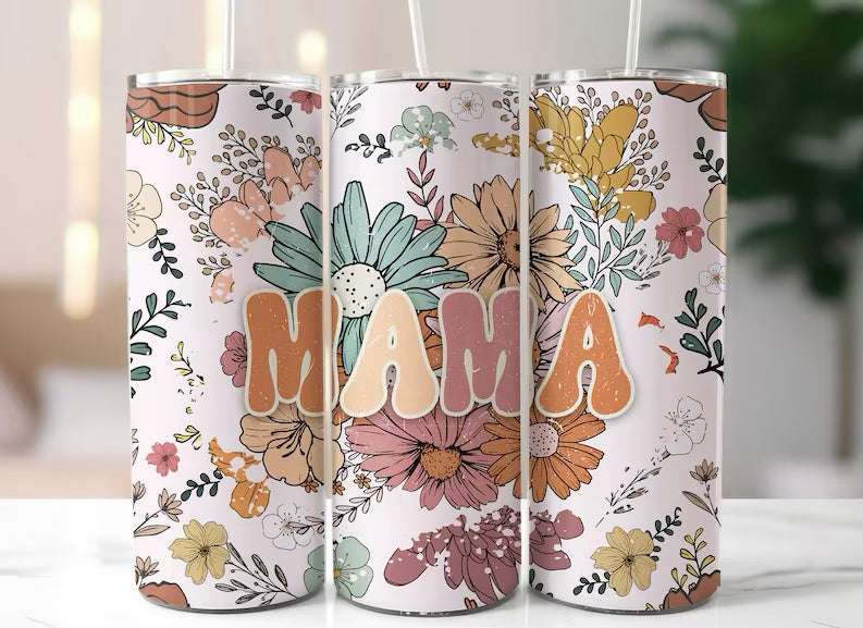 Retro Mama Tumbler